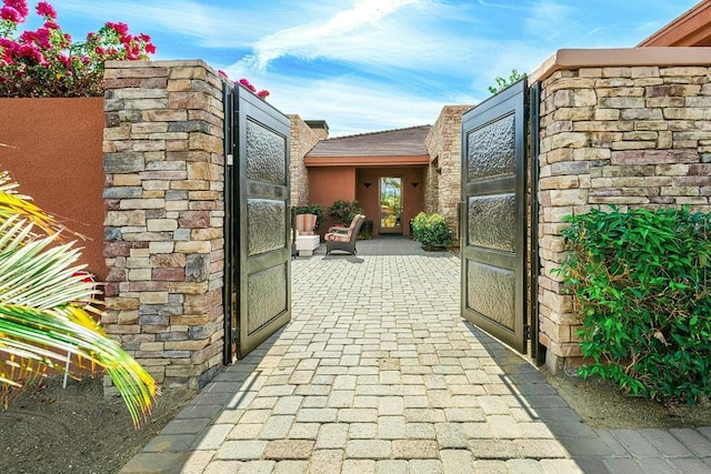 view of patio