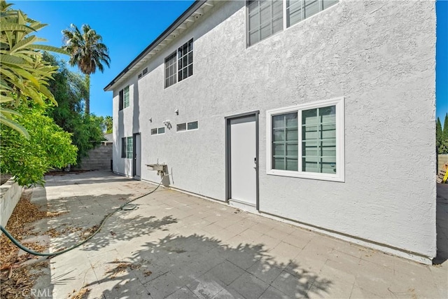 exterior space with a patio area