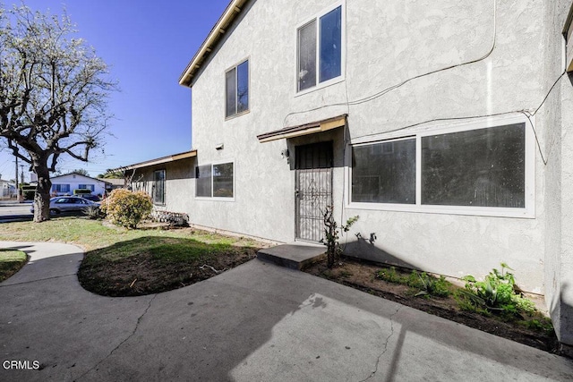 exterior space with a patio