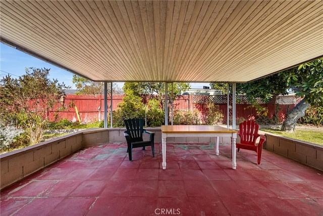 view of patio / terrace