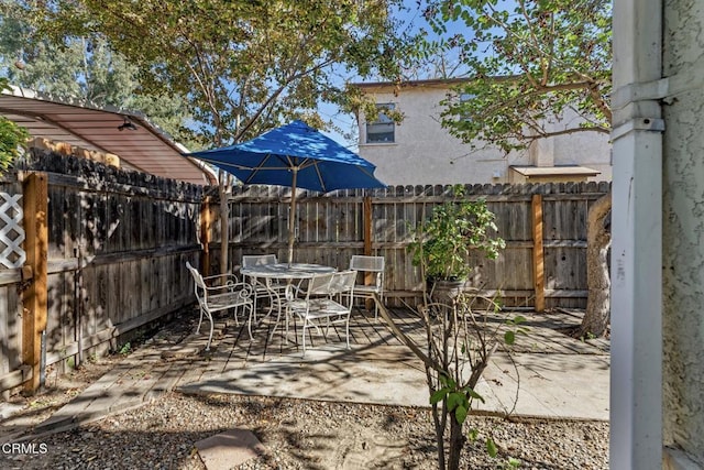 view of patio / terrace