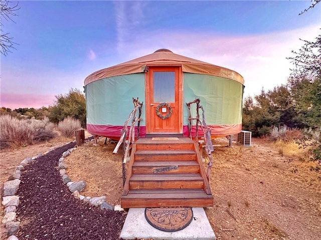 30415 Chihuahua Valley Rd, Warner Springs, CA 92086 - view of greenhouse with central air condition unit