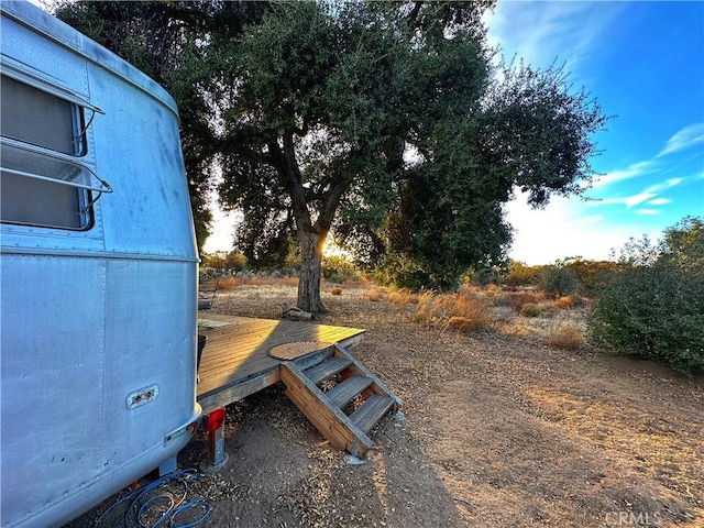 30415 Chihuahua Valley Rd, Warner Springs, CA 92086 - view of yard featuring a wooden deck