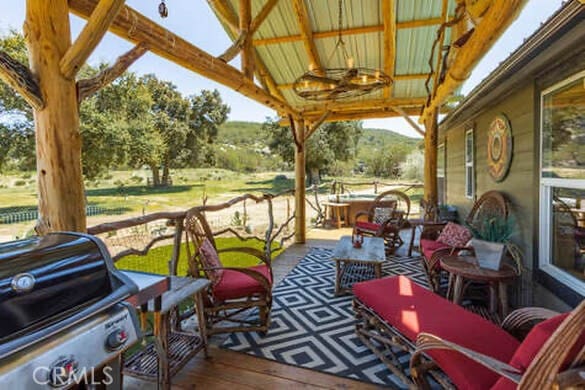 30415 Chihuahua Valley Rd, Warner Springs, CA 92086 - view of patio / terrace with a grill