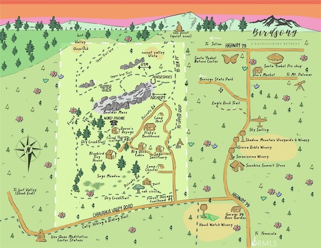 30415 Chihuahua Valley Rd, Warner Springs, CA 92086 - map location
