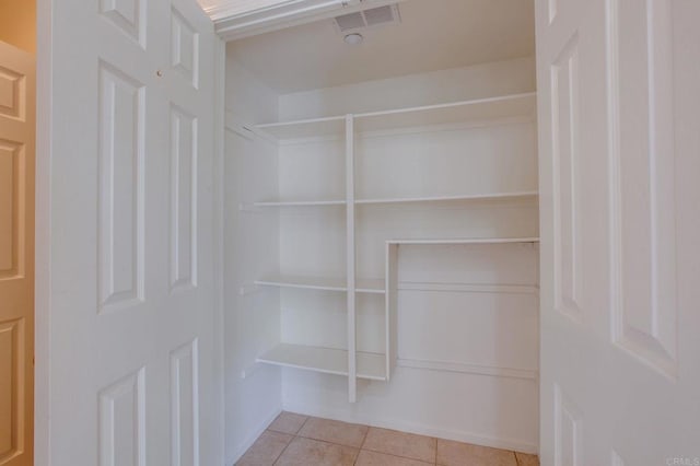 view of closet