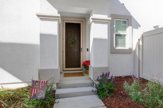 view of property entrance