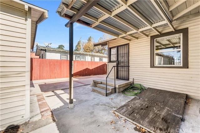 view of patio / terrace