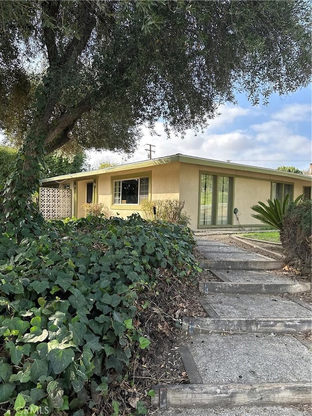 view of ranch-style home