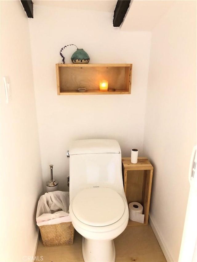 bathroom with toilet