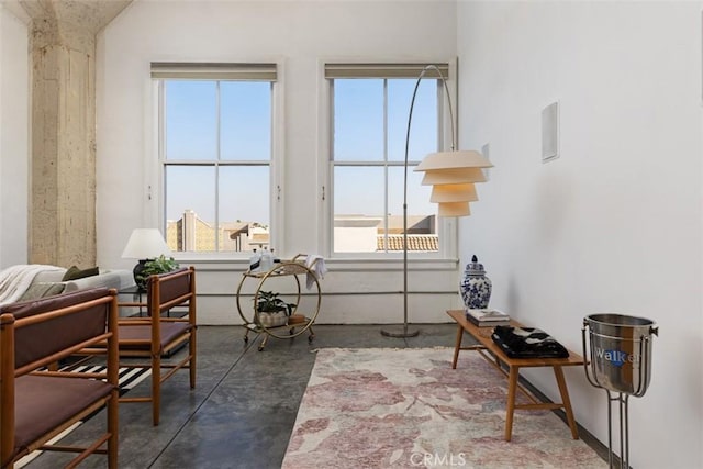 view of sitting room