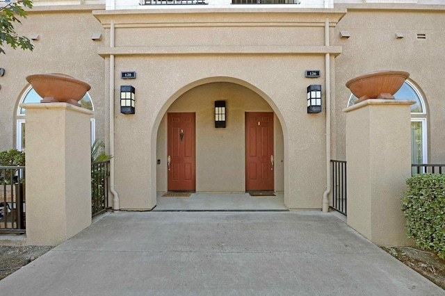 view of property entrance