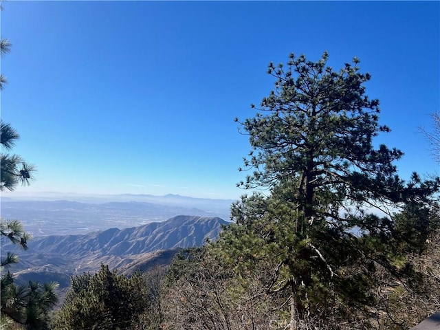 view of mountain feature