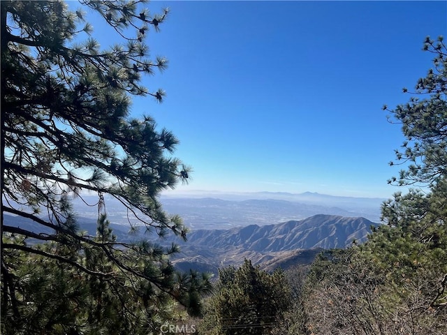 view of mountain feature