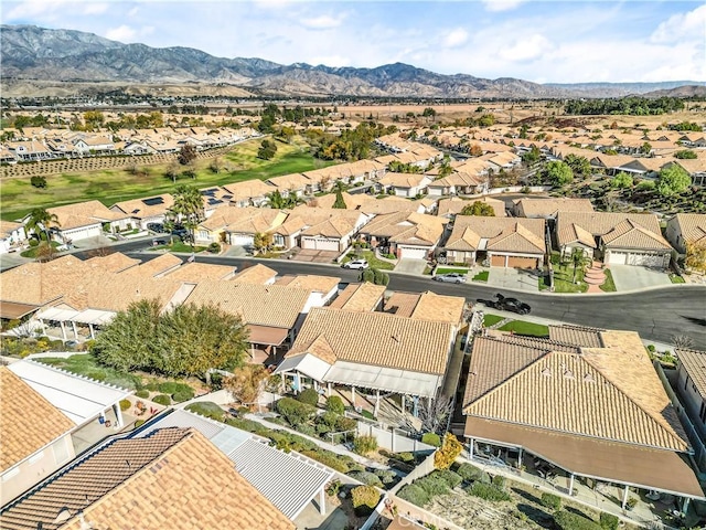 2028 Melbourne Cir, Banning, CA 92220 - aerial perspective of suburban area with a mountain backdrop