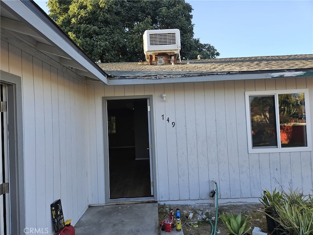 entrance to property with central AC