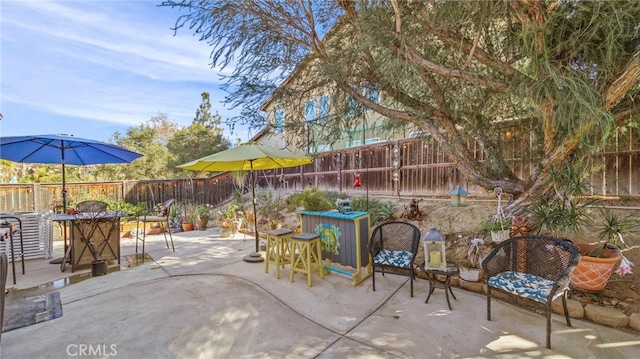 view of patio / terrace