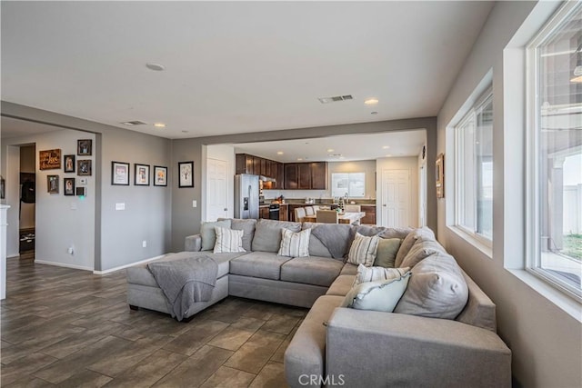 view of living room