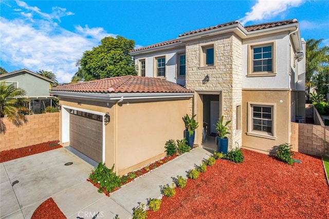 view of mediterranean / spanish house