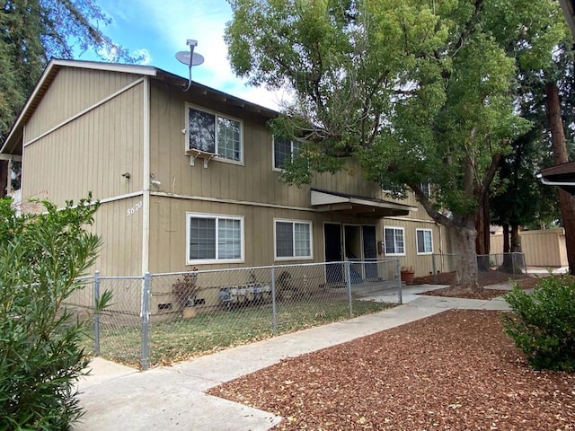 view of rear view of property