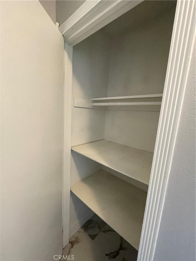 view of closet