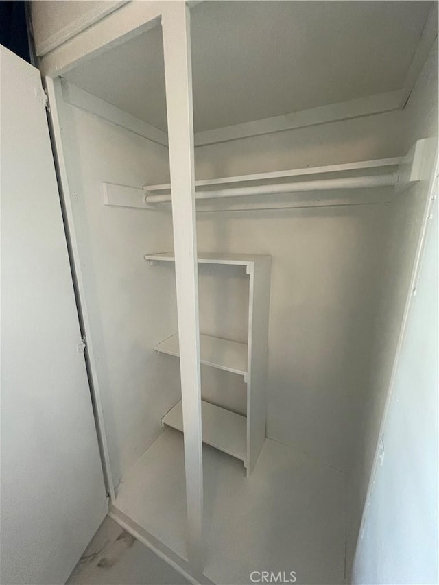 view of closet