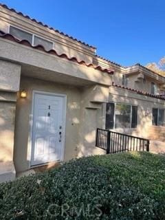 43409 30th St W Unit 1, Lancaster, CA 93536 - entrance to property featuring stucco siding