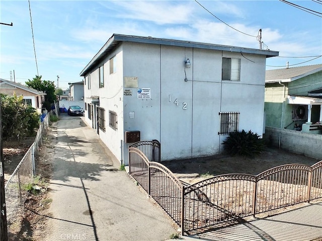 view of property exterior