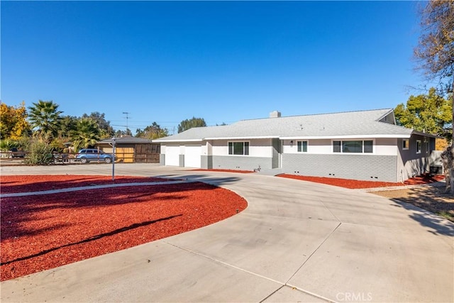 view of ranch-style house