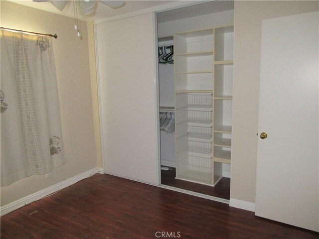 view of closet