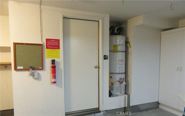 utilities with strapped water heater