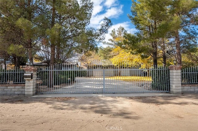 view of gate