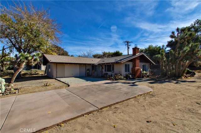 view of ranch-style house