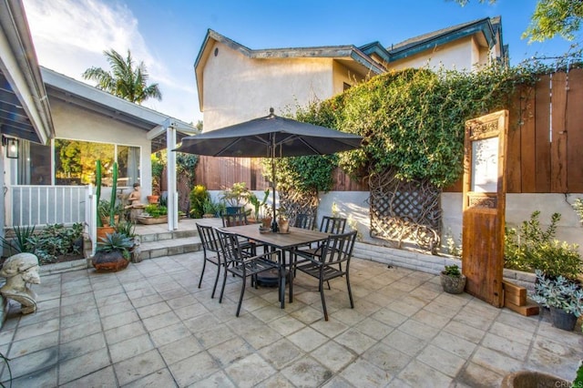 view of patio / terrace