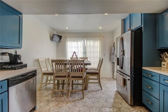 view of dining room