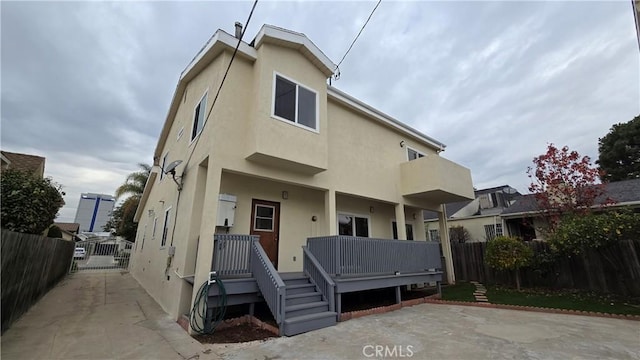 view of rear view of house