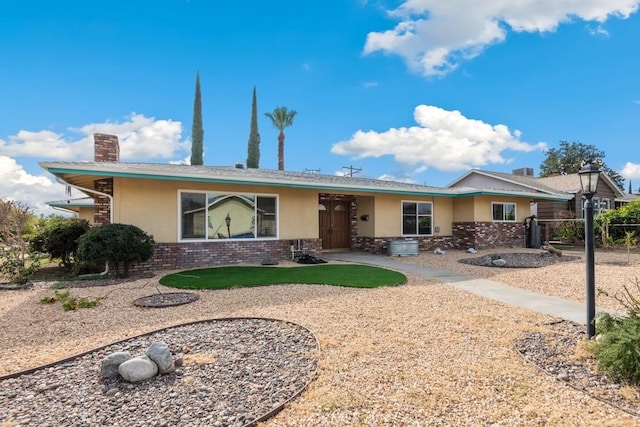 view of ranch-style house