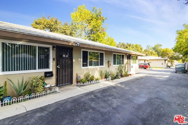 view of ranch-style home