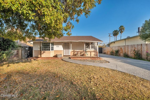 view of ranch-style house