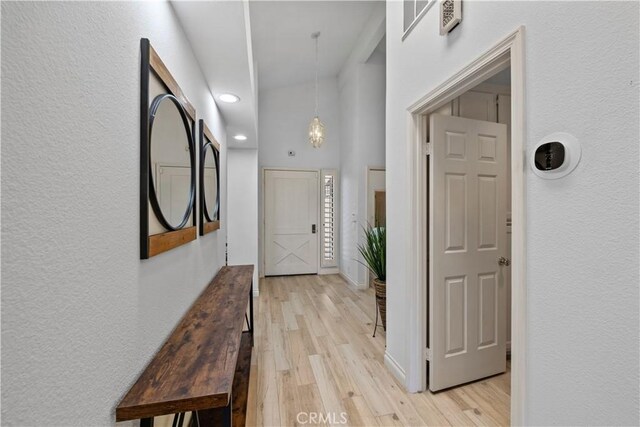 324 Sundance Cir, Palm Desert, CA 92211 - corridor featuring light hardwood / wood-style floors