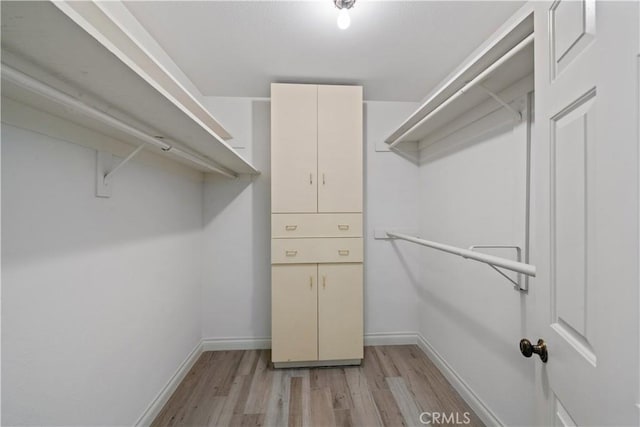 324 Sundance Cir, Palm Desert, CA 92211 - walk in closet with light hardwood / wood-style floors