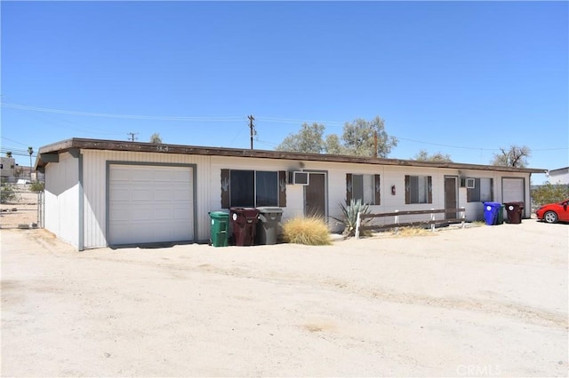 ranch-style house with a garage