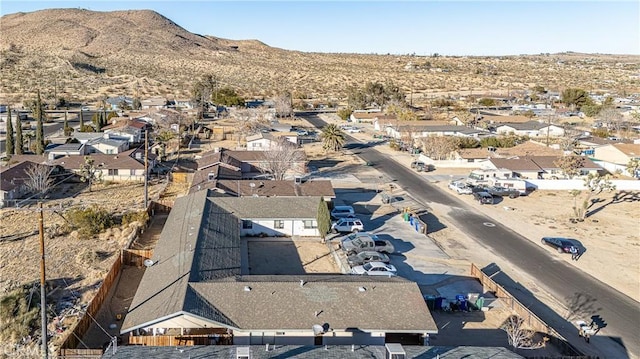 6422 El Dorado Ave, Yucca Valley, CA 92284 - drone / aerial view with a mountain view