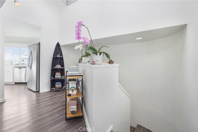 253 Fairview St, Laguna Beach, CA 92651 - interior space featuring stainless steel appliances and wood finished floors