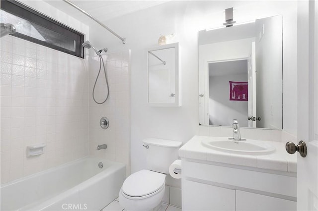 253 Fairview St, Laguna Beach, CA 92651 - bathroom featuring toilet, vanity, and shower / bath combination