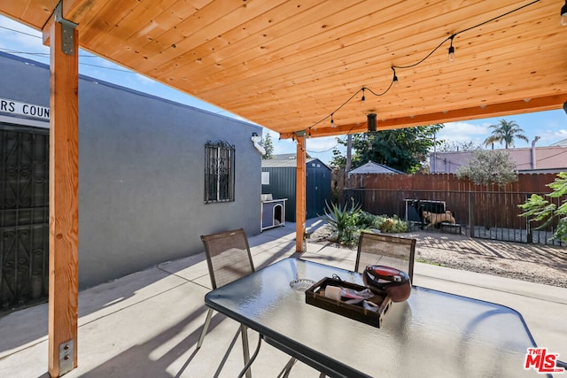 view of patio / terrace