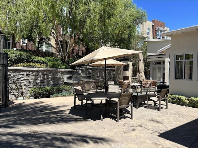 view of patio