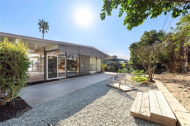 exterior space with a patio