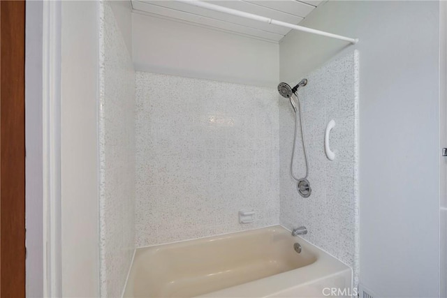 bathroom featuring tub / shower combination