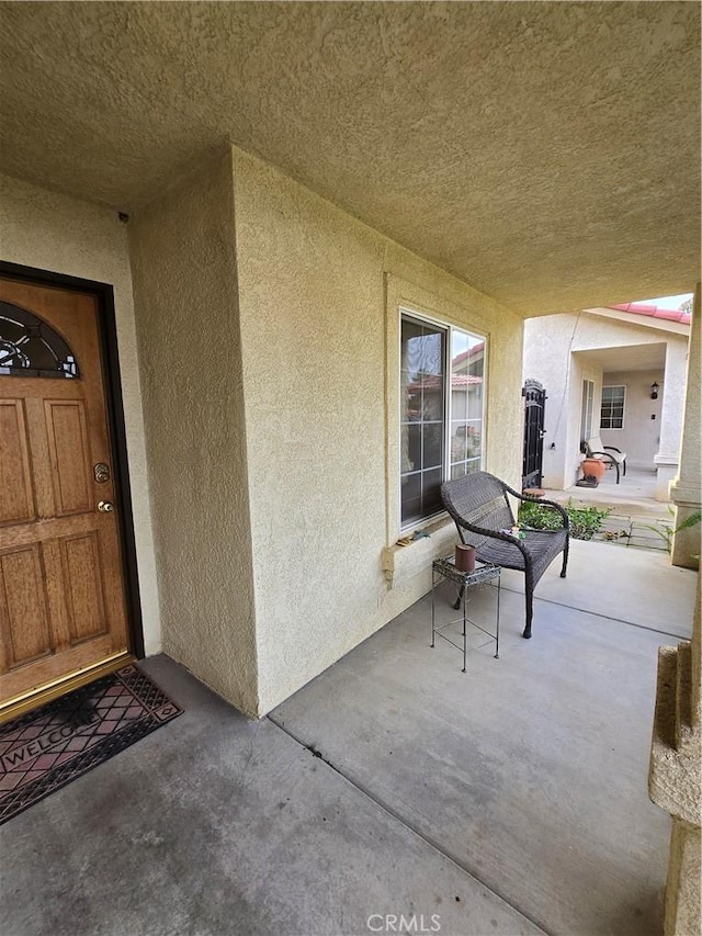 view of patio / terrace featuring a porch